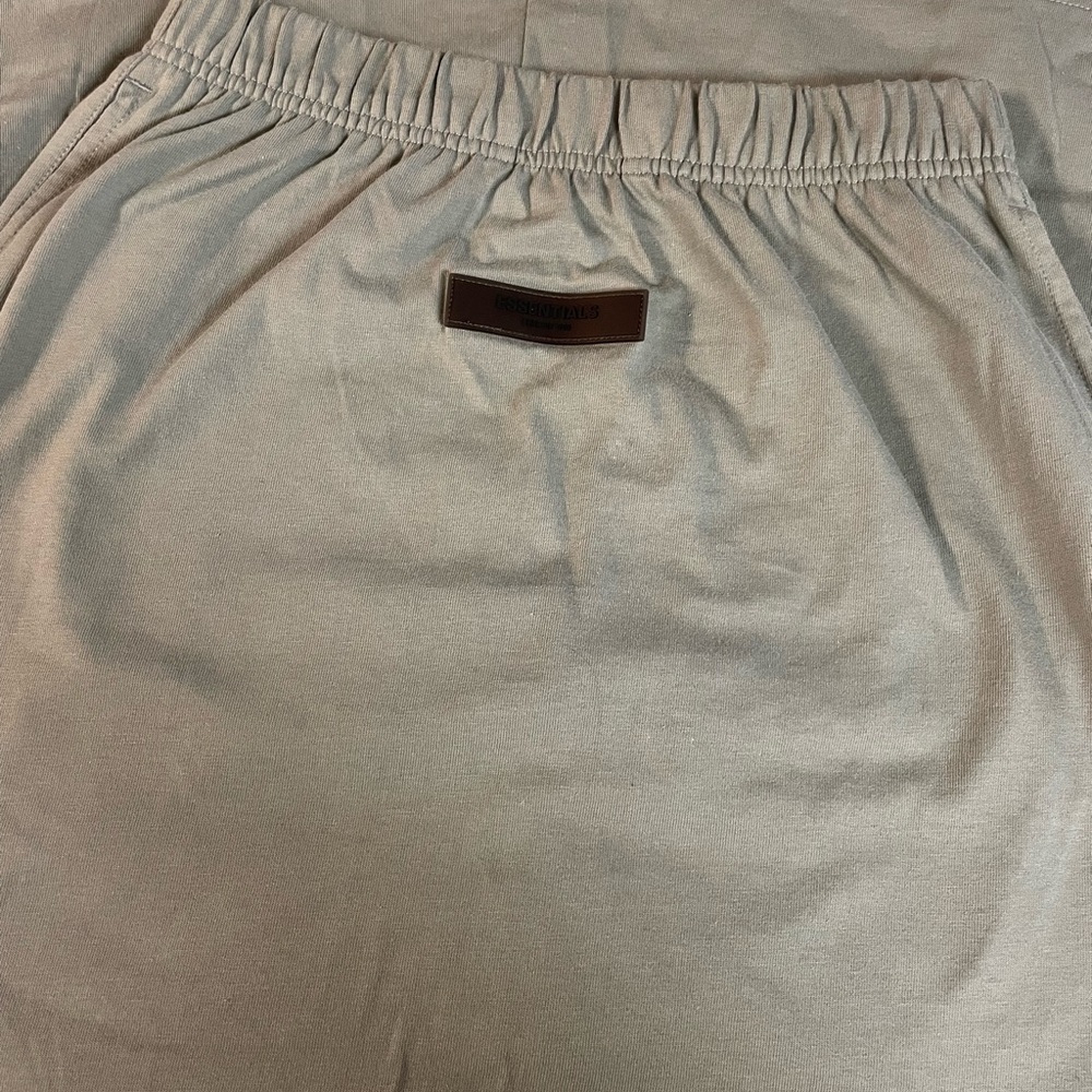 Fear of God Essentials mint green skirt